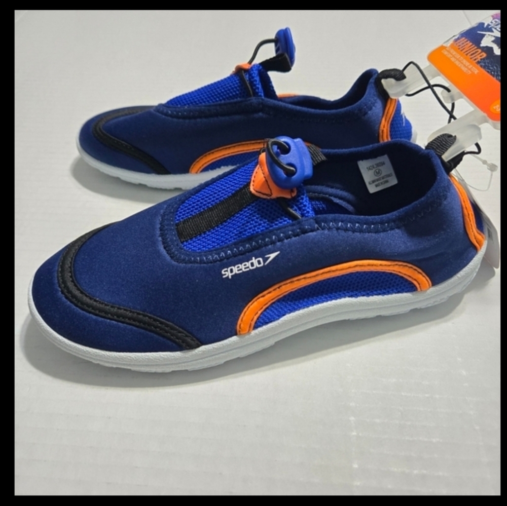 NEW Speedo Surfwalker Pro Water Shoes Junior Bungee Blue, Choose size M or S